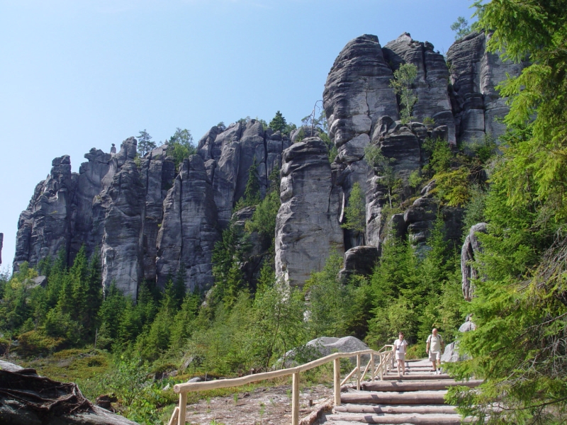The Bohemian Switzerland - The Adršpach Rock City